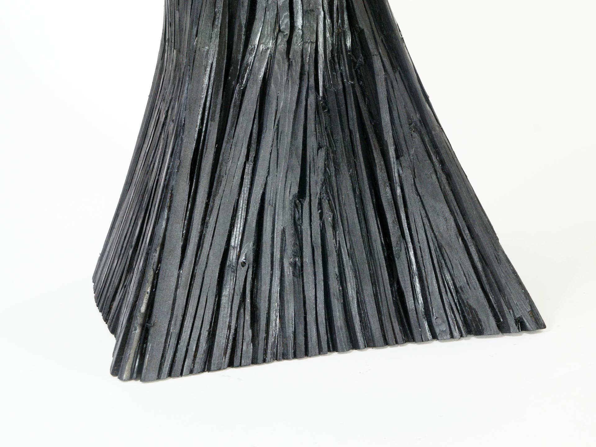 Pressed wood sidetable black