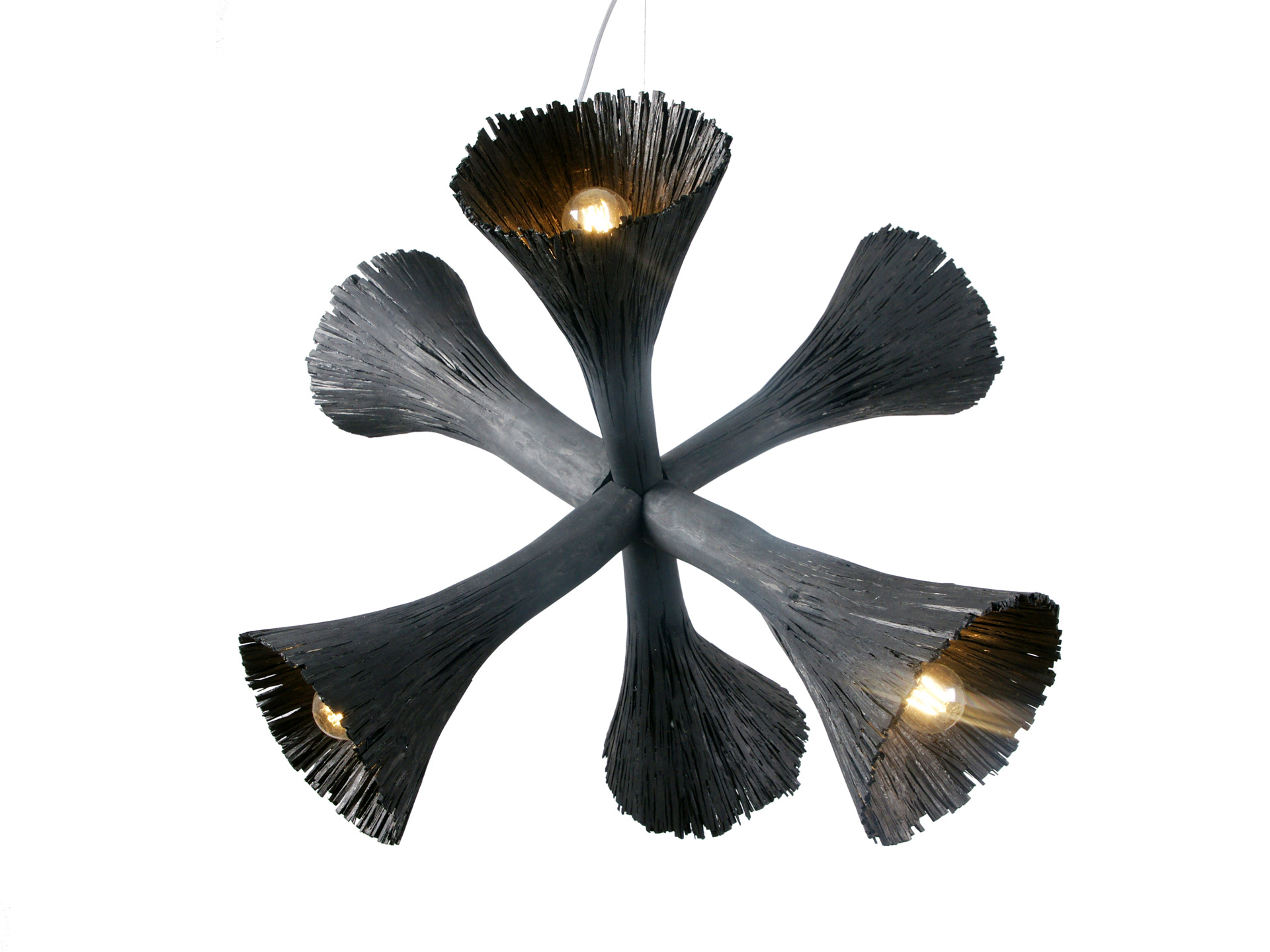Pressed wood Chandelier