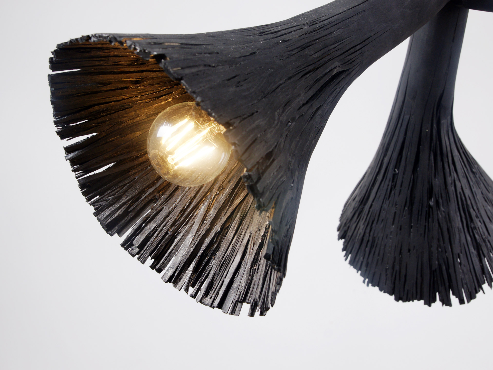 Pressed wood Chandelier