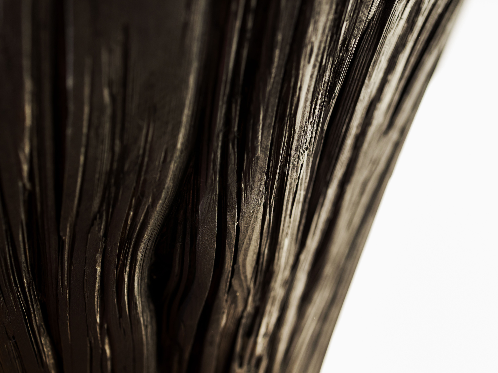 Pressed wood table light