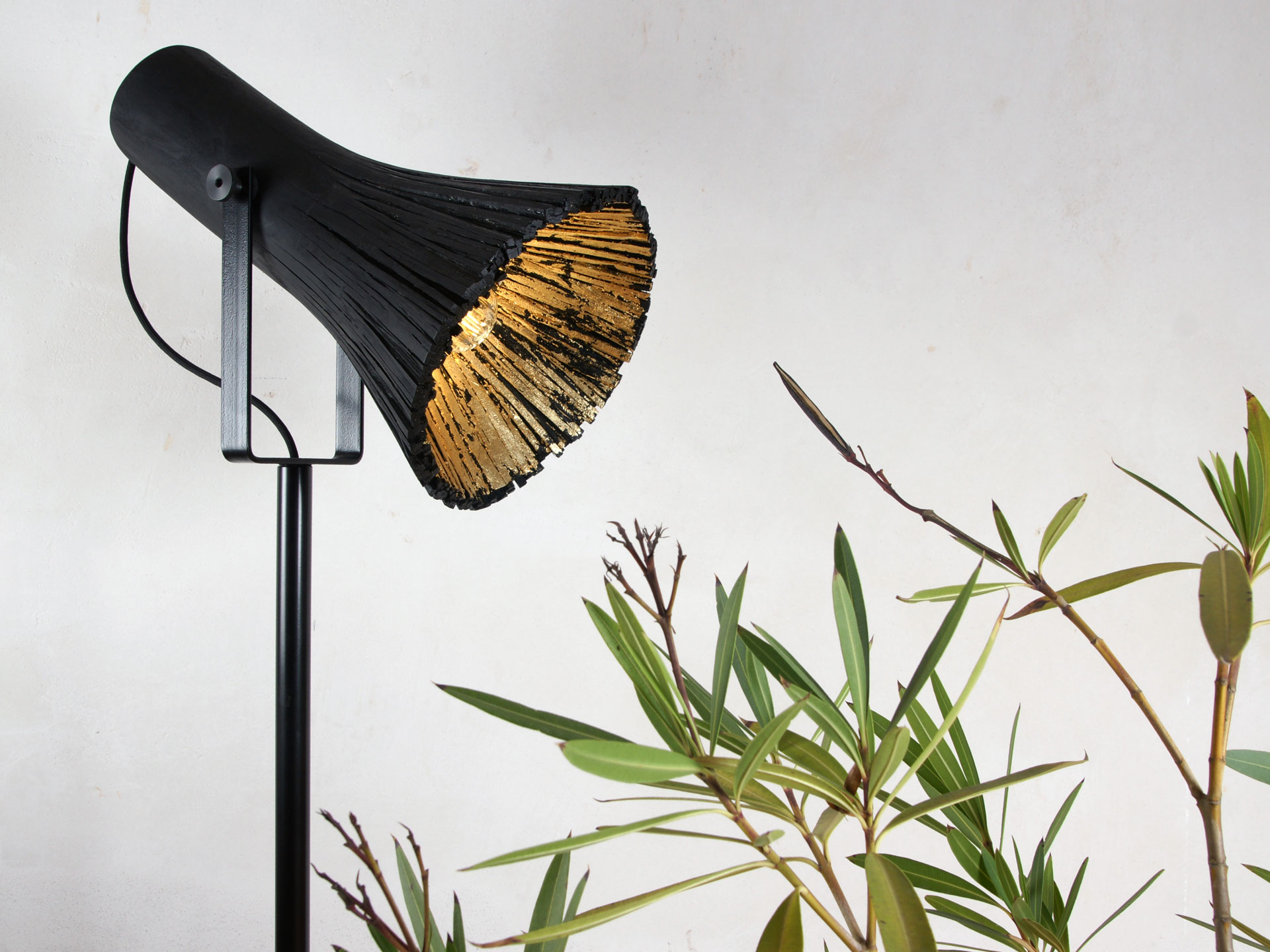 Pressed wood floor light