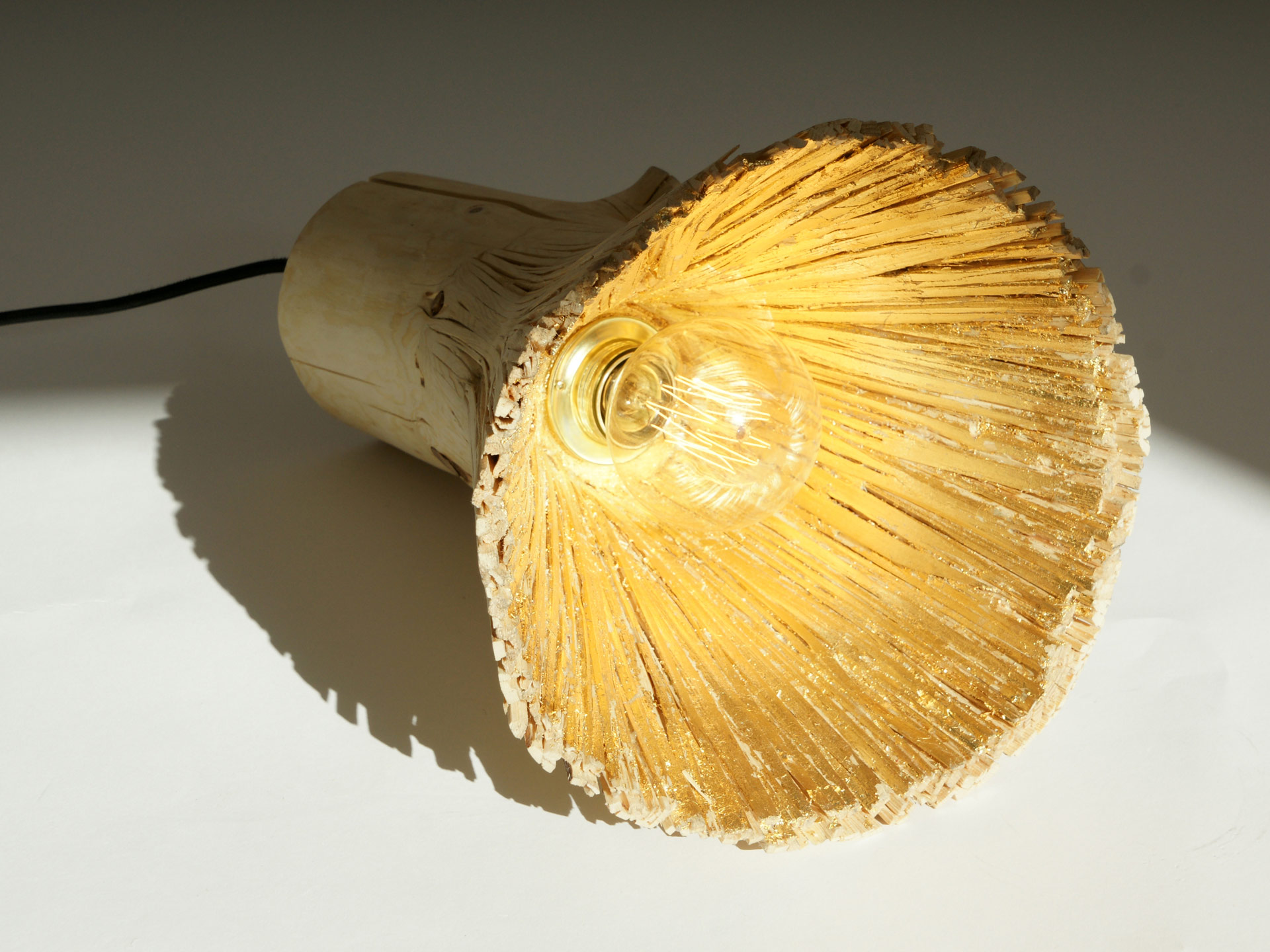 Pressed wood pendantlight